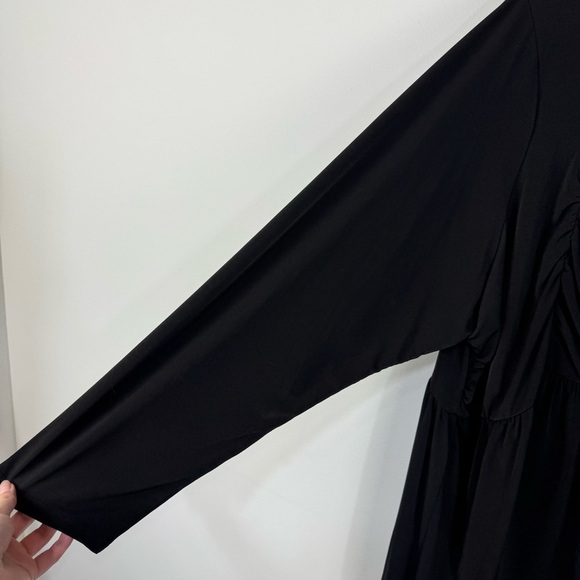 Torrid Long Sleeve Square Neck Top Goth Minimalist Everyday - Picture 3 of 5